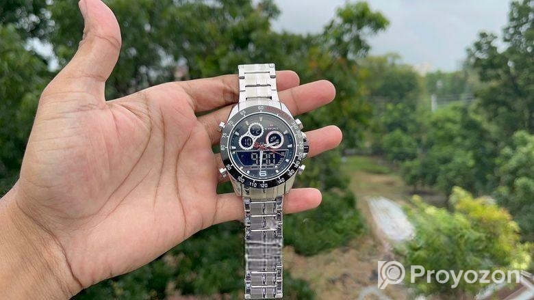 Naviforce NF9188 Silver+Black