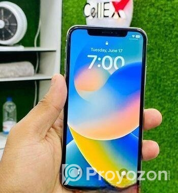 Apple iPhone X 256gb silver (Used)