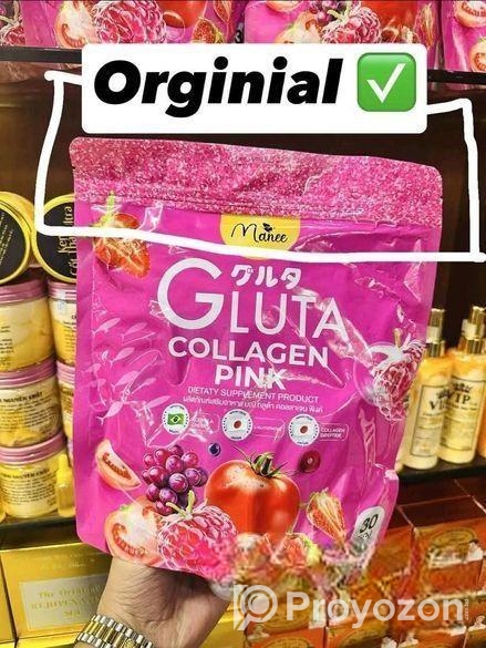 Gluta Collagen pink juice