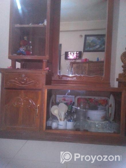 সেগুন কাঠের ভালো মানের ড্রেসিং টেবিল