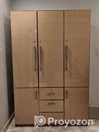 Large Closet with hydrolic doors and drawers