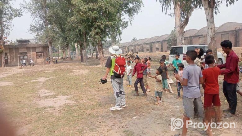এক দাগের নিষকন্টক ৫৩ বিঘা জমি ভাড়া হইবে।