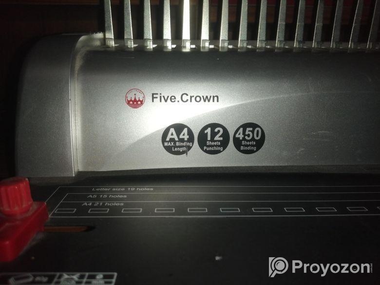 Spiral Binding Machine