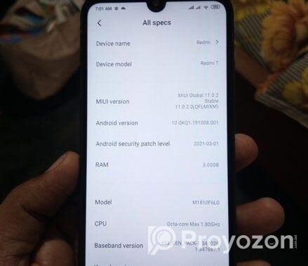 Xiaomi Redmi 7 3+32 (Used)