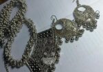 Traditional Oxidized Silver Necklace