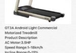 GT3A Android Semi Commercial Foldabble Motorized T