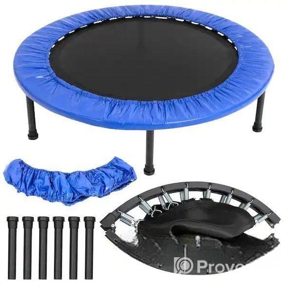 Trampoline – 40 inch Black and Blue
