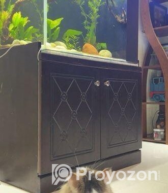 Aquarium with Sump and shoe rack