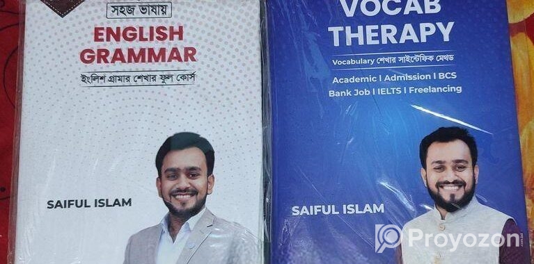 Vocab Therapy & English Grammar Books