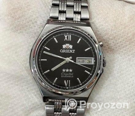 Orient 3 Star Crystal Automatic Watch 21 Jewels