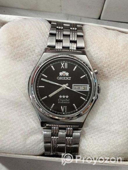 Orient 3 Star Crystal Automatic Watch 21 Jewels