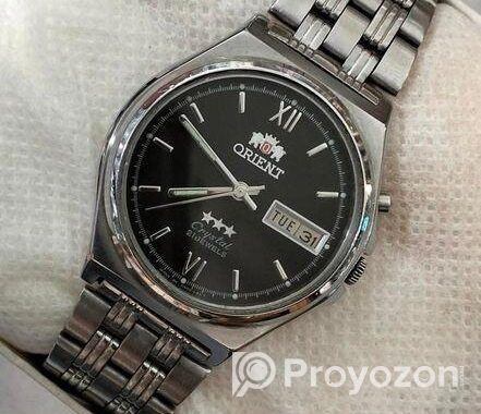 Orient 3 Star Crystal Automatic Watch 21 Jewels