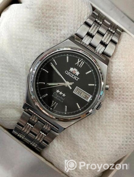 Orient 3 Star Crystal Automatic Watch 21 Jewels