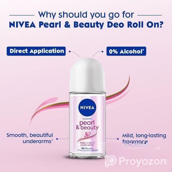 Nivea Pearl And Beauty Roll On