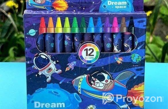 নতুন Doraemon ১২ পিস ক্রেয়ন সেট!
