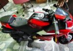Charging motorbike
