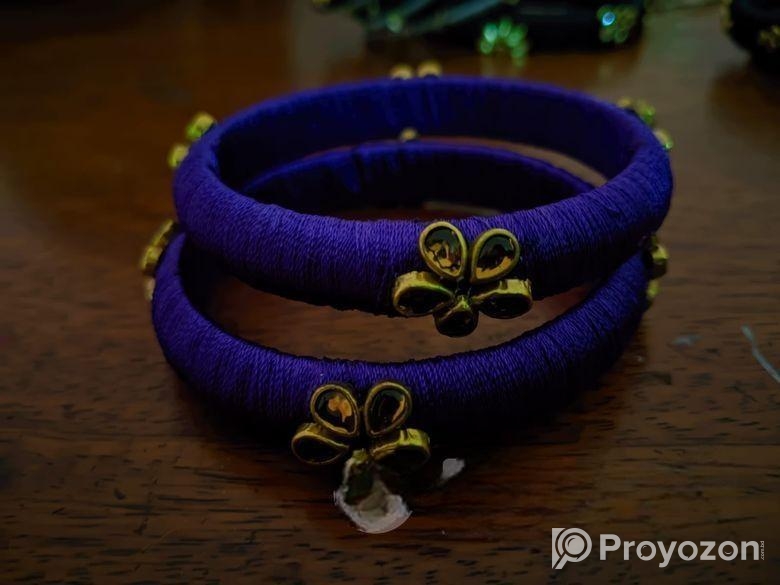 Handmade silk thread (Kundon Bangles)