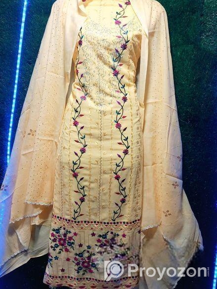 থ্রি পিস বিক্রি হবে ভালো মানের