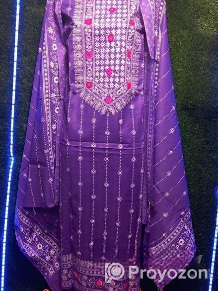 সুতি থ্রি পিস