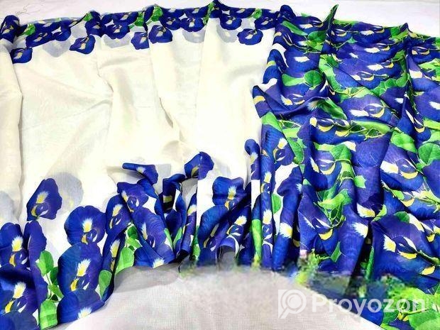 চান্দেরী সিল্ক শাড়ী