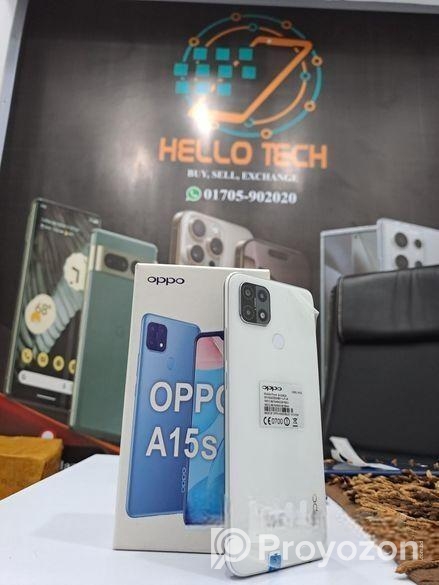 OPPO A15s 8+256 BOX (Used)