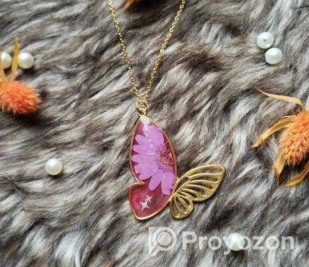Castomised Butterfly Pendandt Chain