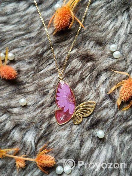 Castomised Butterfly Pendandt Chain