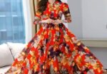 Stylish Elegant Long Gown Kurti