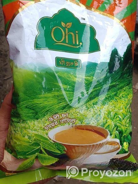 ৫০০ গ্রাম ওহী ব্ল্যাক টি ছোট দানার কালো ট্রি