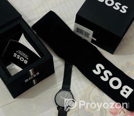 Brand New Boss watch with mesh bracelet