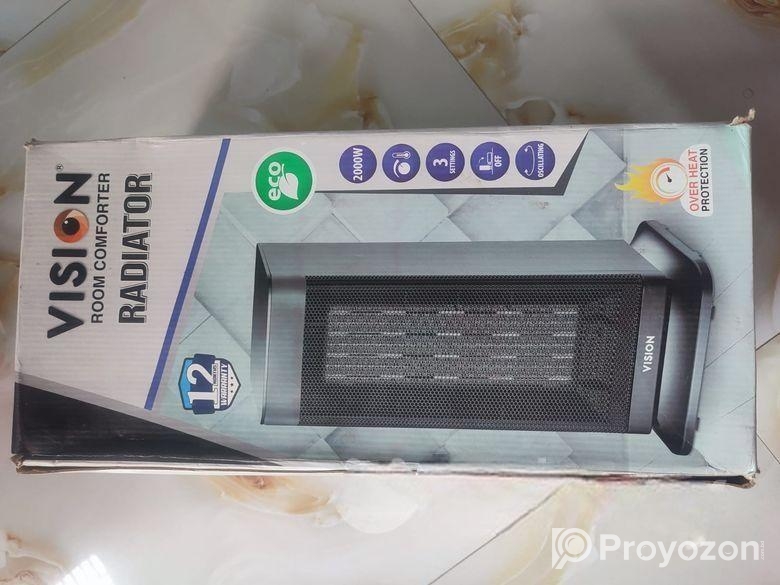 Vision Room Heater – 2000W | White Like New