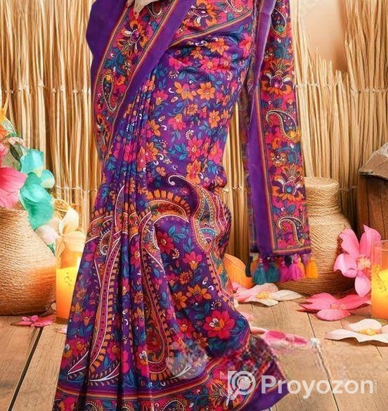 Digital Print Sharee.