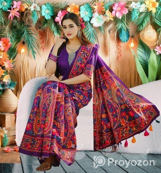 Digital Print Sharee.