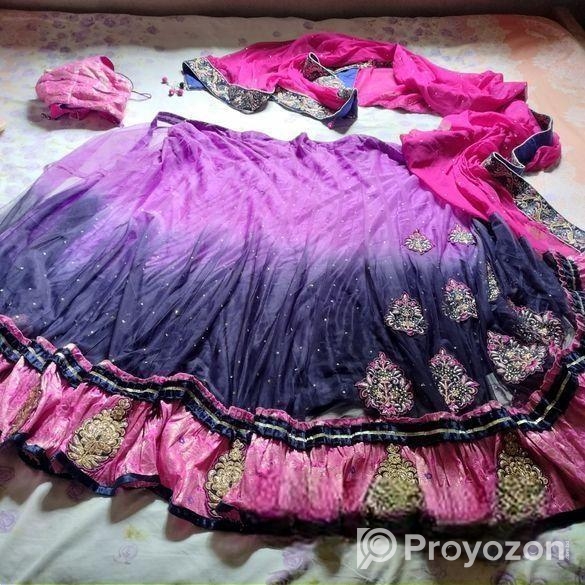 লেহেঙ্গা শাড়ী  বিক্রি হবে