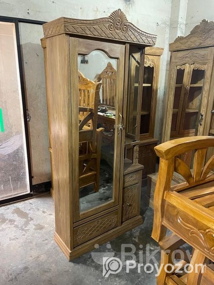 সেগুন কাঠের ড্রেসিং টেবিল