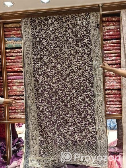 জামকালো ব্রাইডাল/পার্টি ওয়্যার শাড়ি