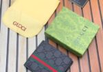 GUCCI Premium Wallet 🖤 | New Arrival Box + Card C