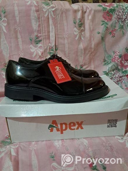 New Buck shine Leather shoes