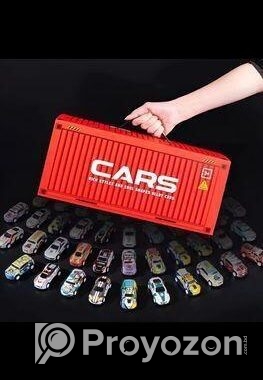 Alloy 48 piece car set