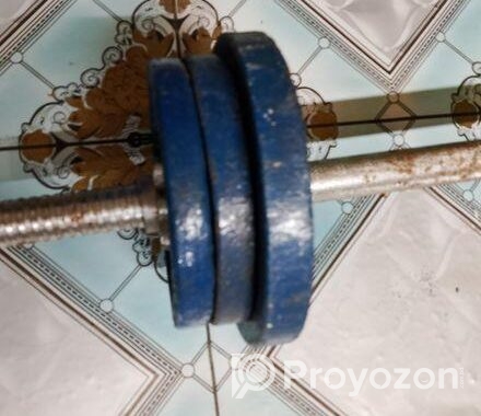 Barbell and plates