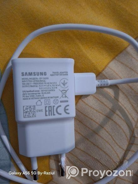 Samsung 15W Charger With Cable Original