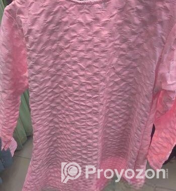 XXL western pink dress .
