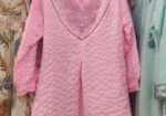 XXL western pink dress .