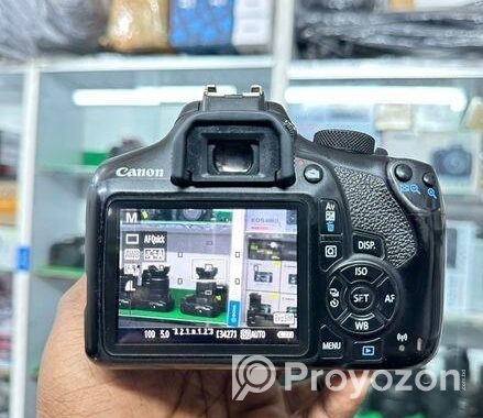 Canon 1300d with 18 55mm lens