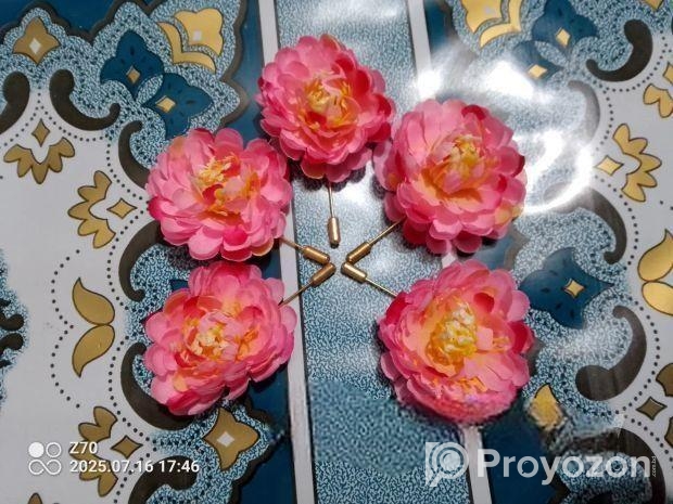 বেলী ফুলের হিজাব পিন