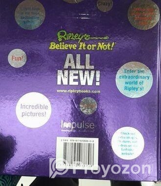 Best Book -Ripley’s Believe it or not