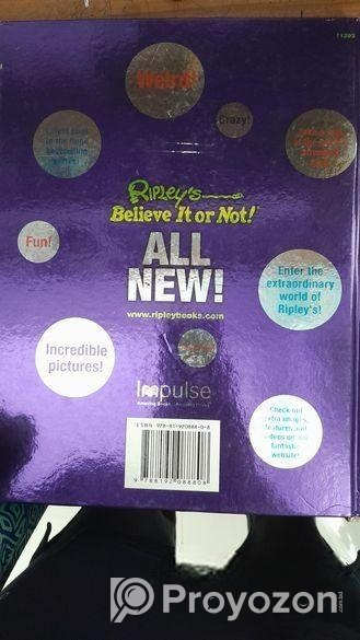 Best Book -Ripley’s Believe it or not