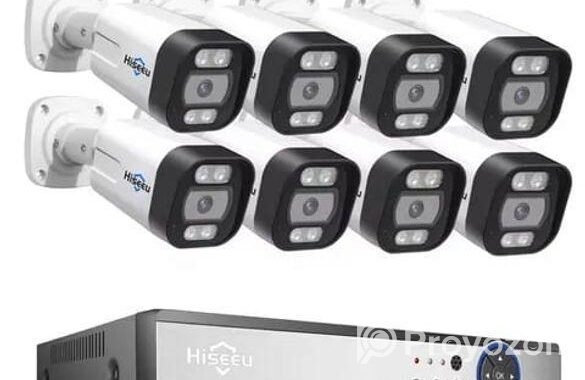 Hikvision Authorized CCTV 08-Pcs System 20% Offer