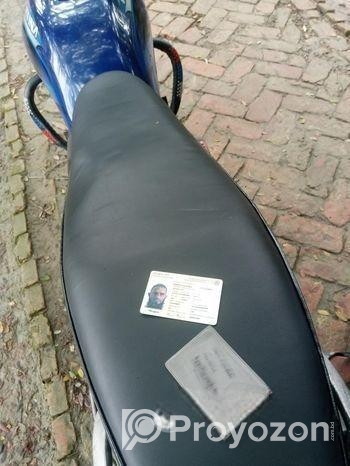 Bajaj Platina blue Color 2014