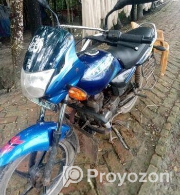 Bajaj Platina blue Color 2014